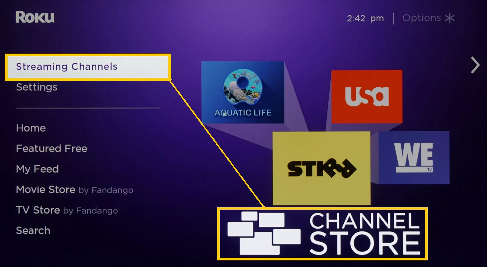 How to add Apps on Roku TVs | TVsBook