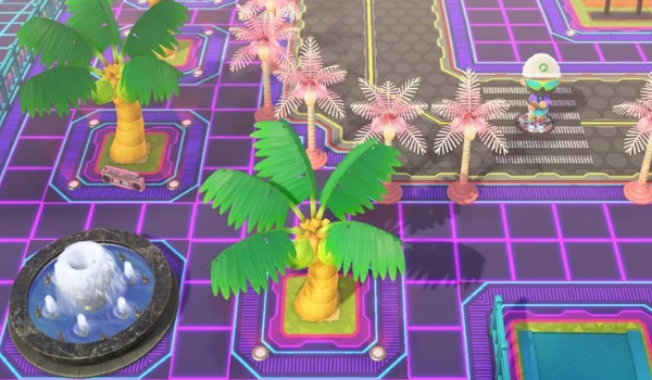 Animal Crossing New Horizons QR Code (2)- Cyberpunk, Water, Flowers