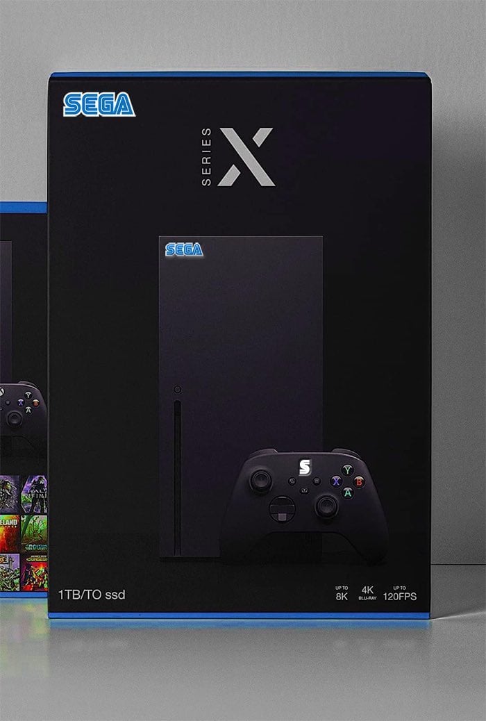  Xbox series X labelled Sega brand in the Japanese market?