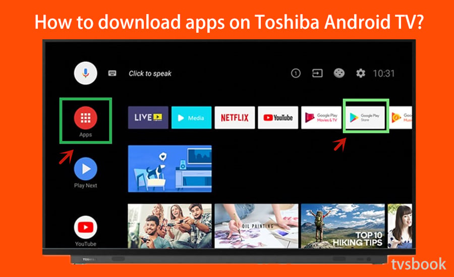 How to Download Apps on Toshiba Smart TV?