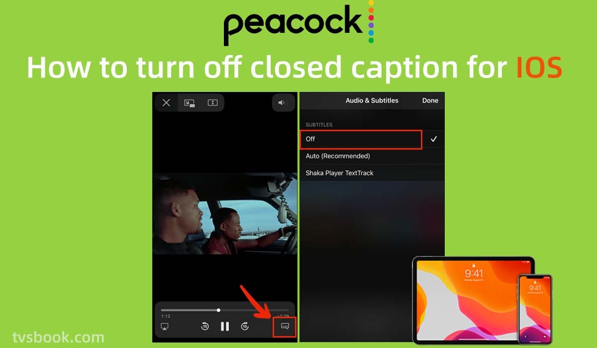 How To Turn Off Closed Caption On Peacock TVsBook